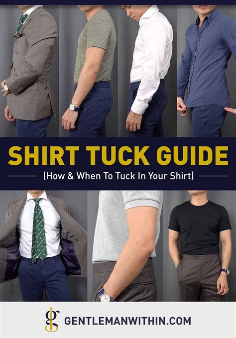 How to Tuck in Your Shirt & Keep it Tucked (The Definitive.